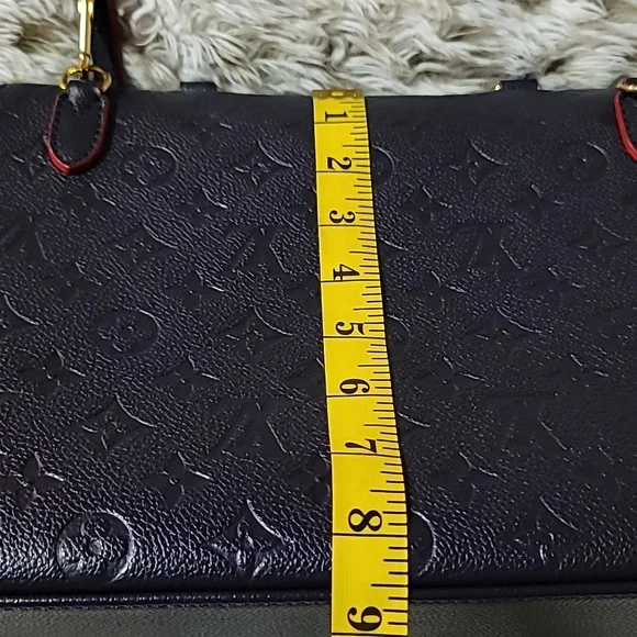 Authentic LV Amplant Shoulder bag marignan color|dark navy blue looks like black - Picture 5 of 9